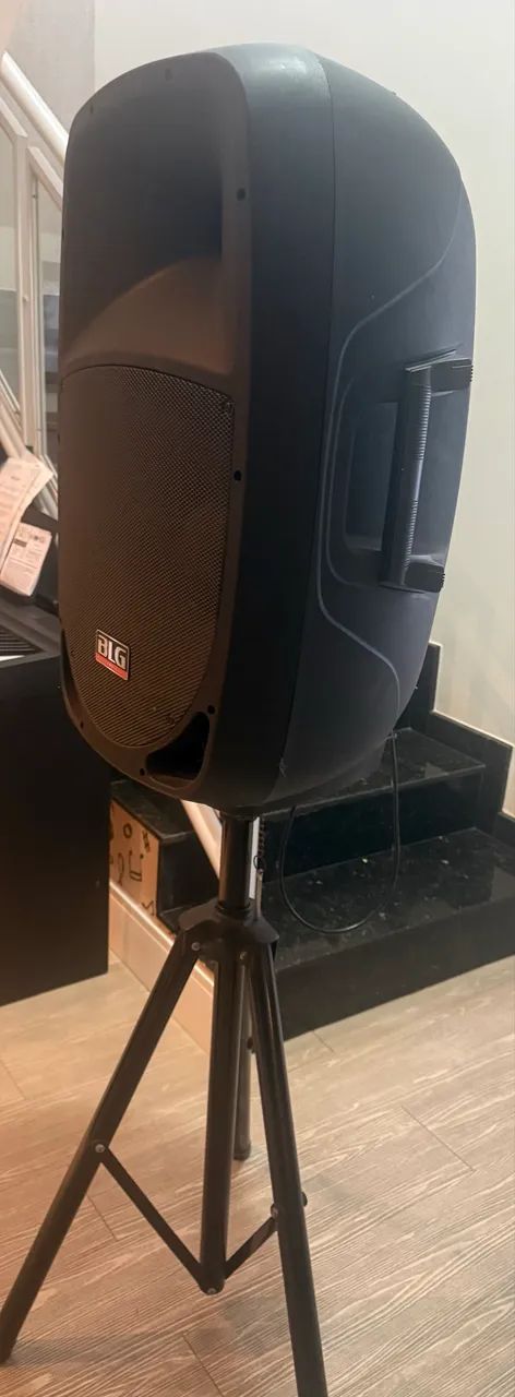 Caixa de Som Profissional BLG com Bluetooth - Foto 5