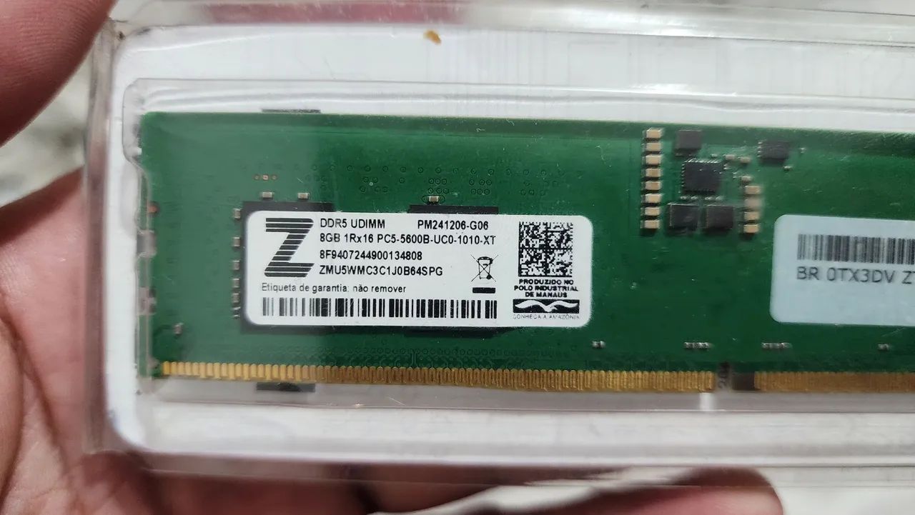 Memória DDR5 8GB  - Foto 2