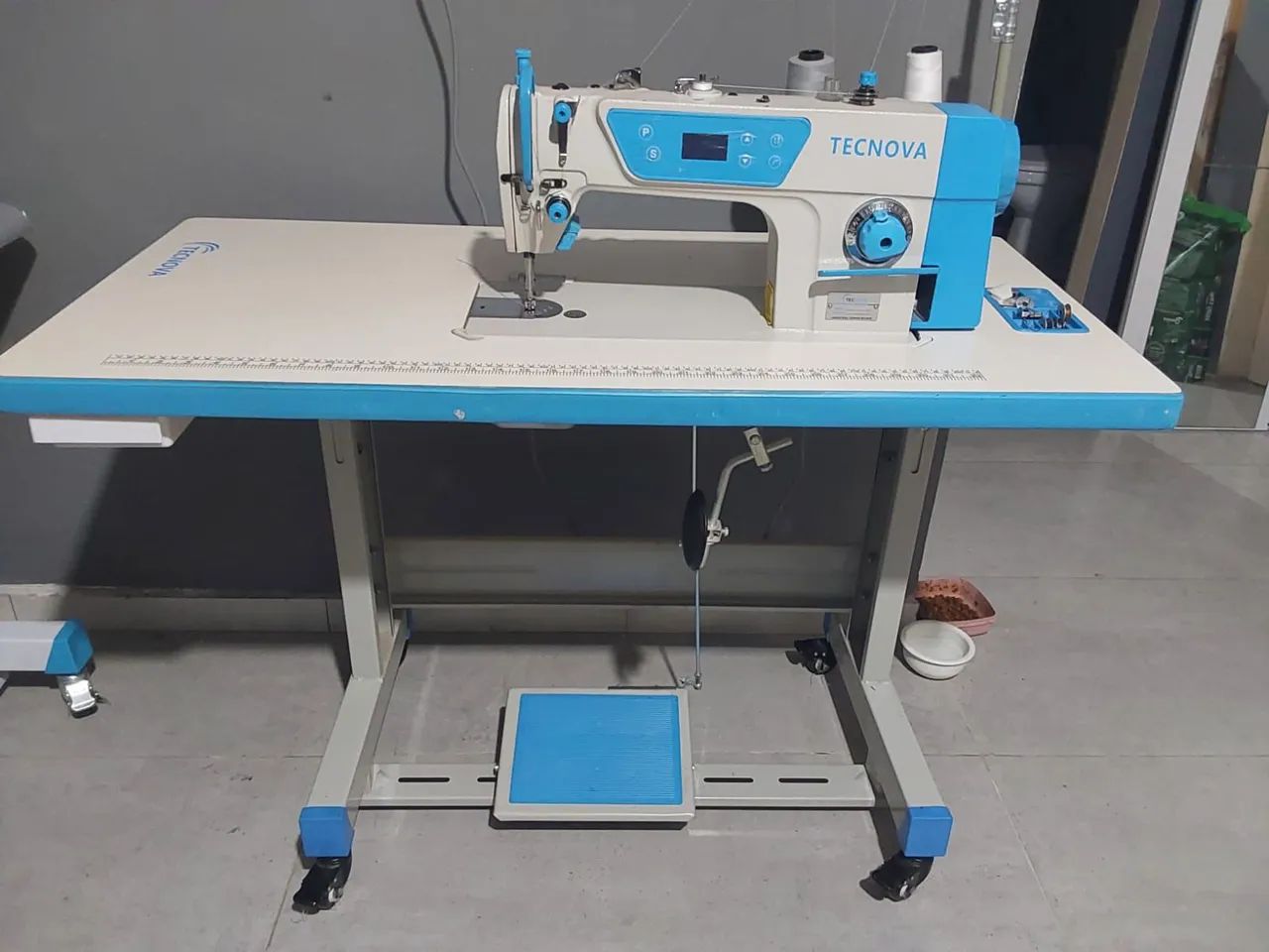 Máquina industrial reta  - Foto 2