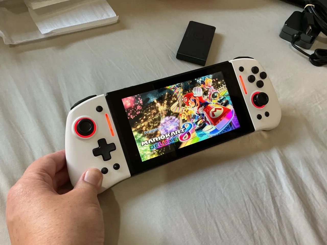 Nintendo Switch dsblq impecável ( aceita trocas ) - Foto 3