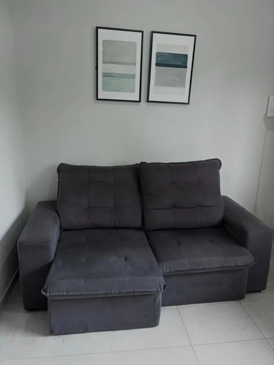 Sofá retrátil seminovo