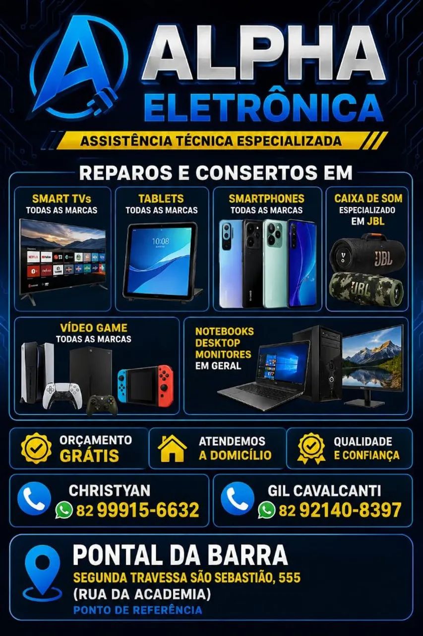 Assistência especializada!