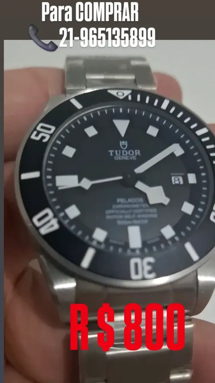 Relógio TUDOR PELAGOS AUTOMÁTICO  - PREMIUM COM 42 MM 