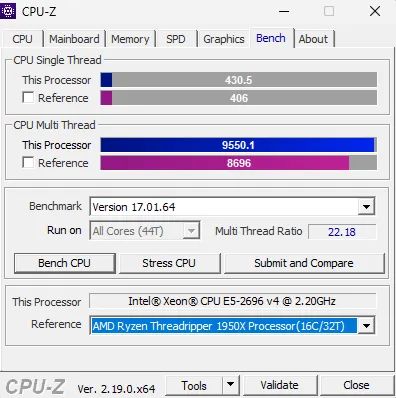 Processador x99 Xeon 2696 v4 22 Nucleos e 44 Threads - Foto 3
