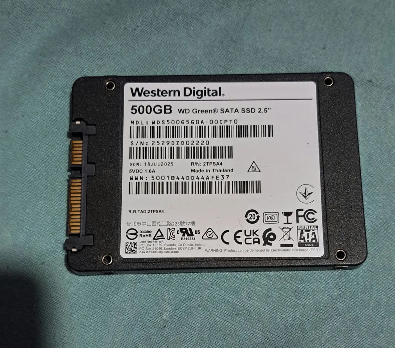 Ssd 500Gb Western Digital Sata 2.5 - Foto 4