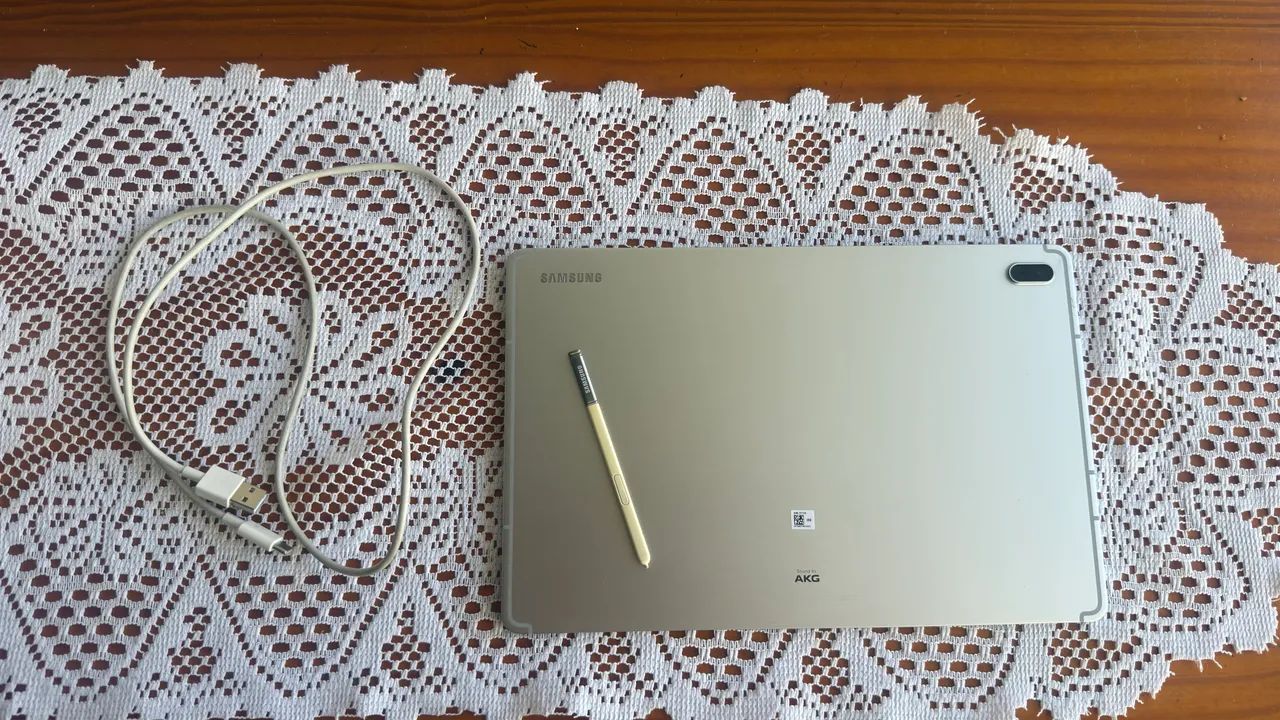Tablet Samsung Galaxy Tab S7 Fe De 12,4 Polegadas - Usado e sem detalhes - Foto 3