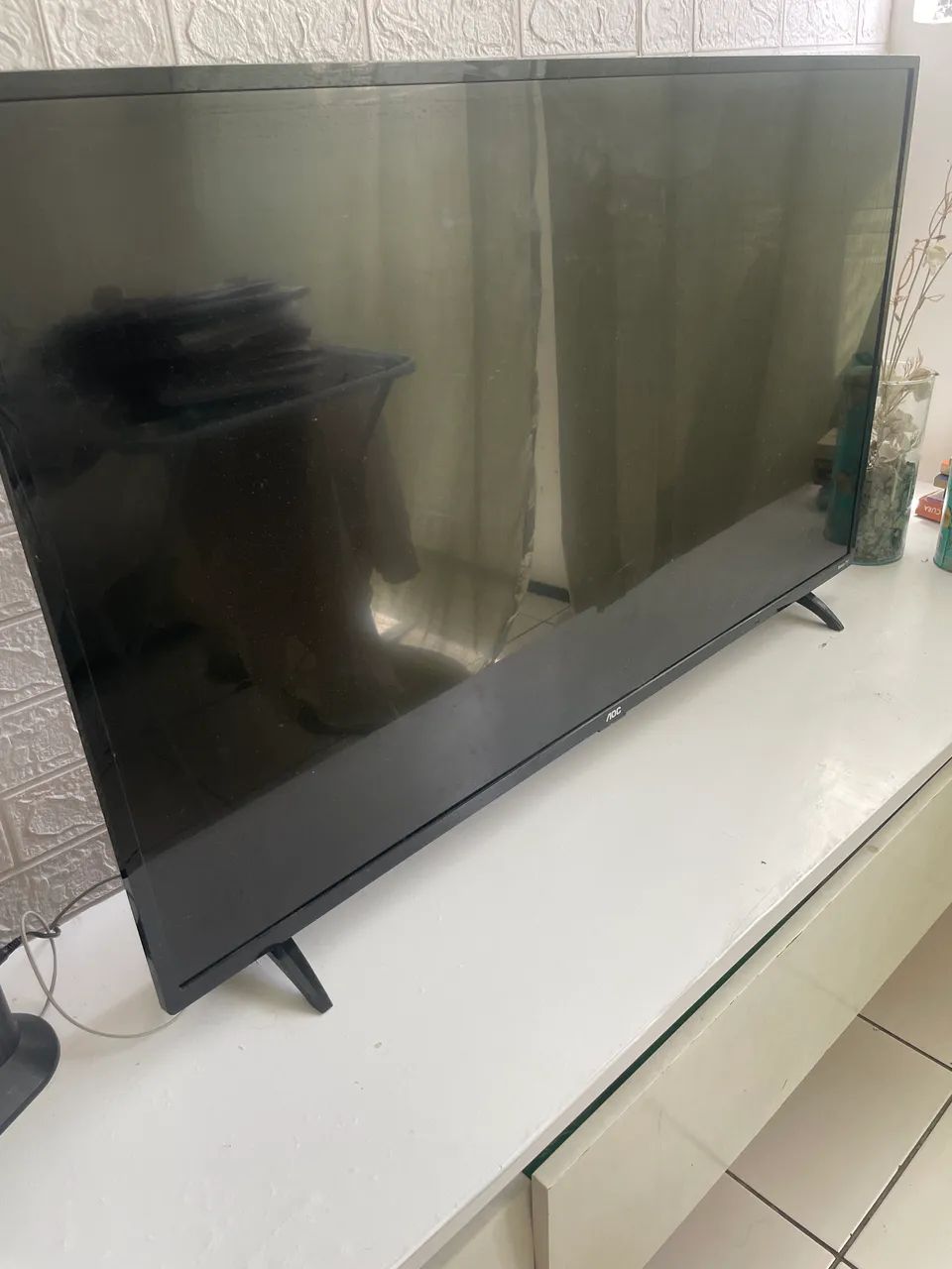 Televisão 43 polegadas pacote