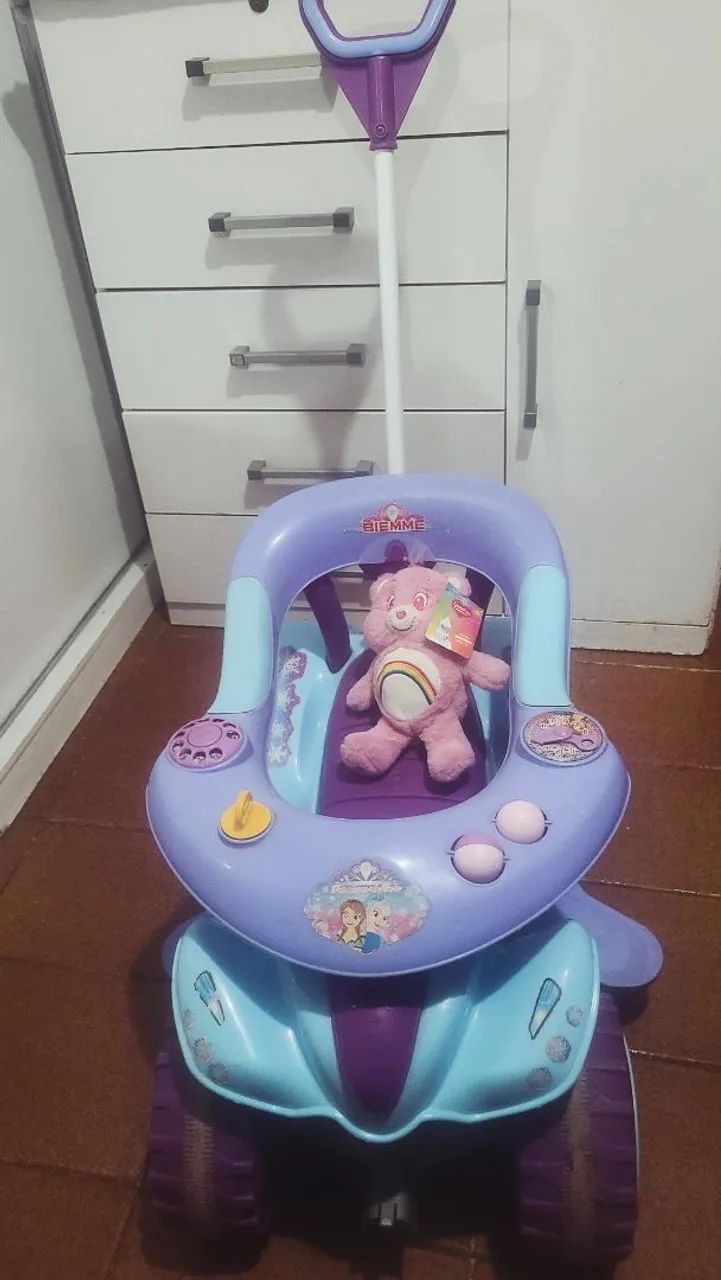 Carrinho de passeio da frozen perfeito  - Foto 2