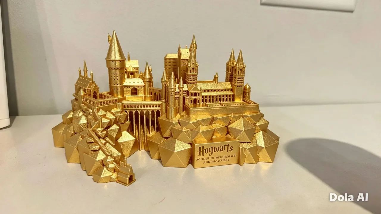 Castelo do Harry Potter Hogwarts 3D