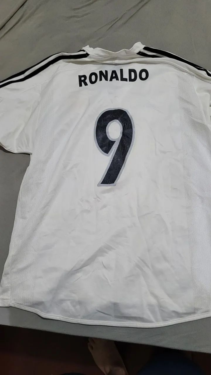 Camisa Ronaldo Fenomeno Real Madrid original usada - Foto 2