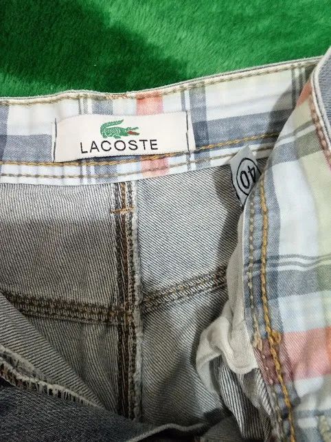 Bermuda Jeans Masculina Lacoste - Foto 5