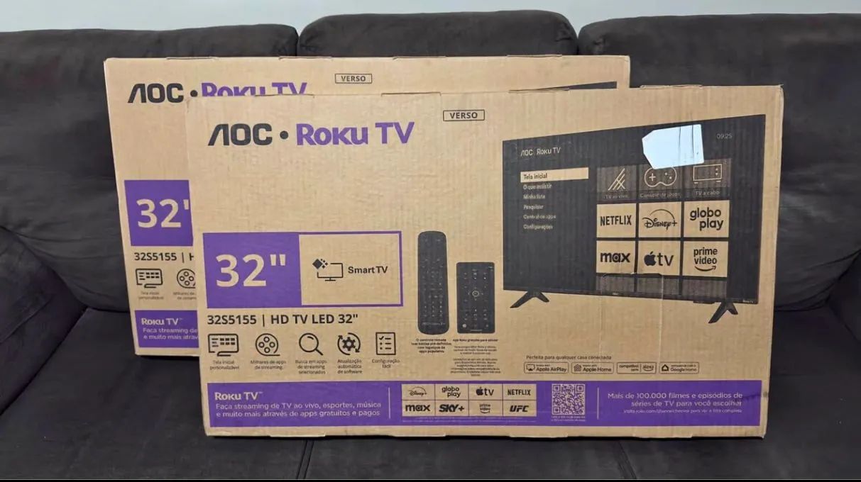 Smart TV LCD LED 32" AOC  - Wi-Fi, HD, Dolby Áudio - Foto 4
