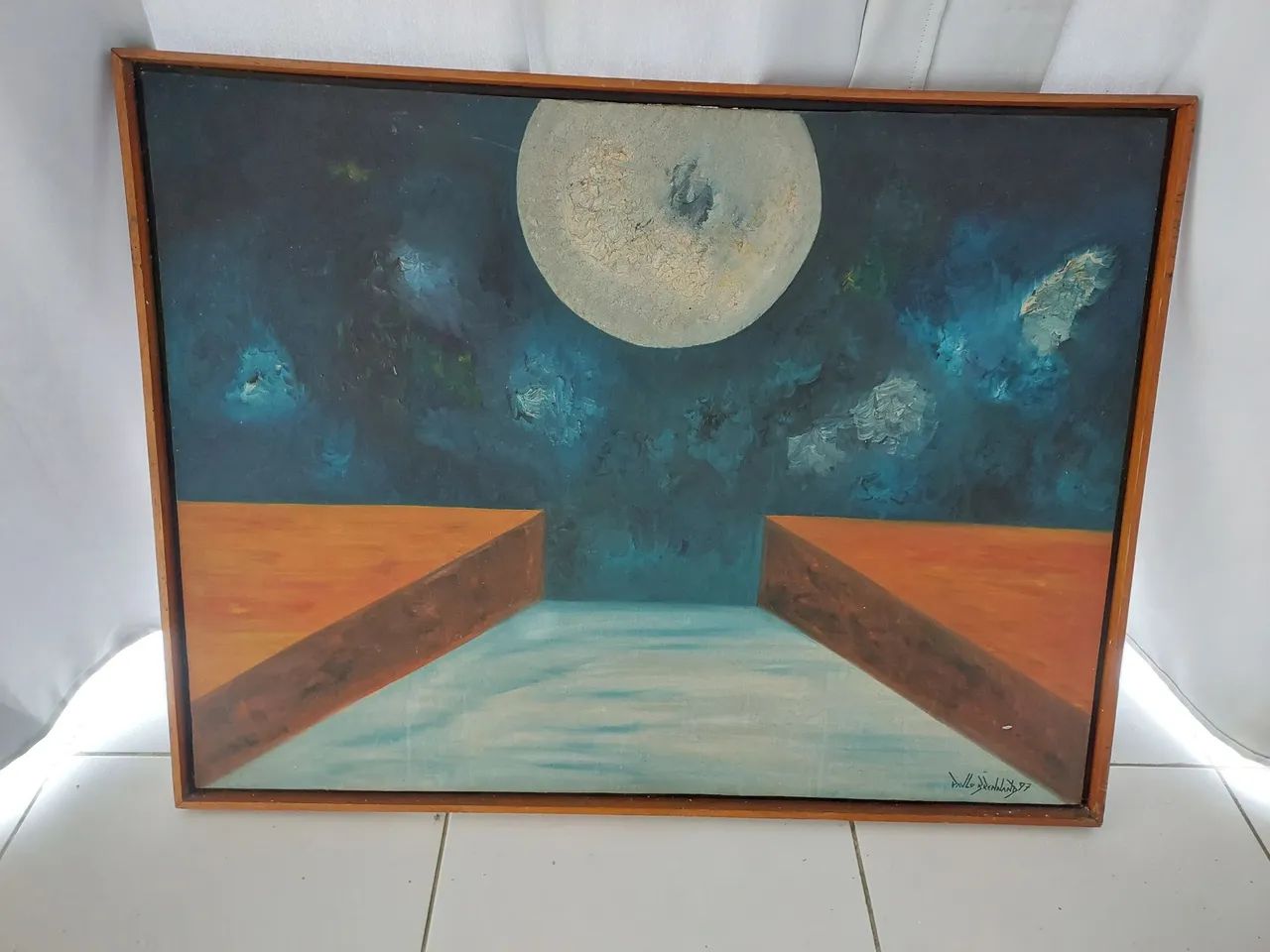 QUADRO A ÓLEO DE PAULO BRENNAND 97 