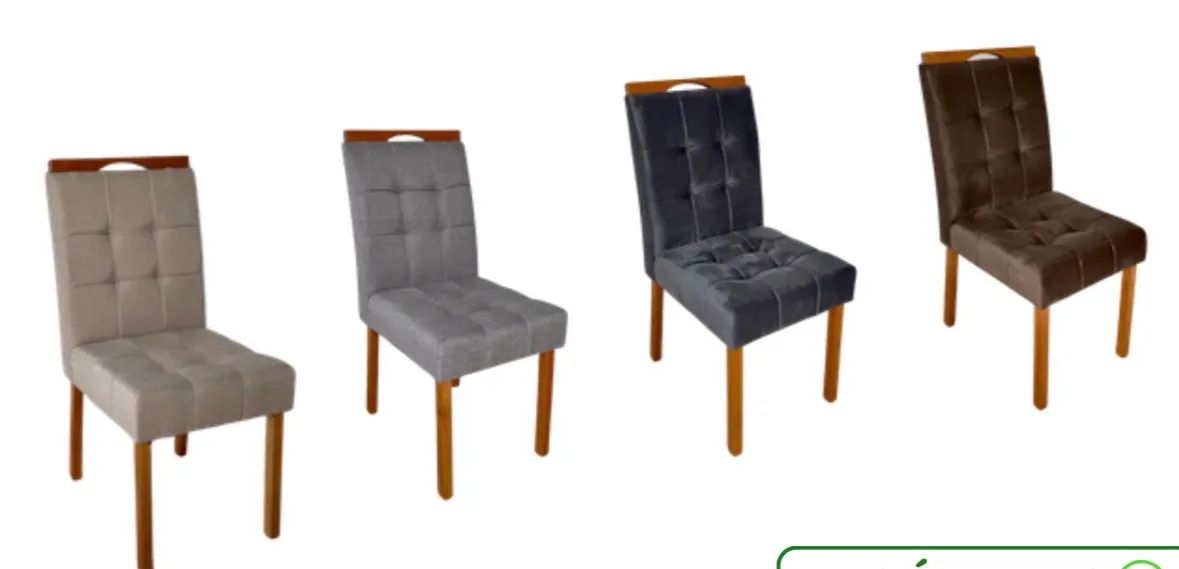Mesa jantar flora 4 lugares montagem grátis  - Foto 3