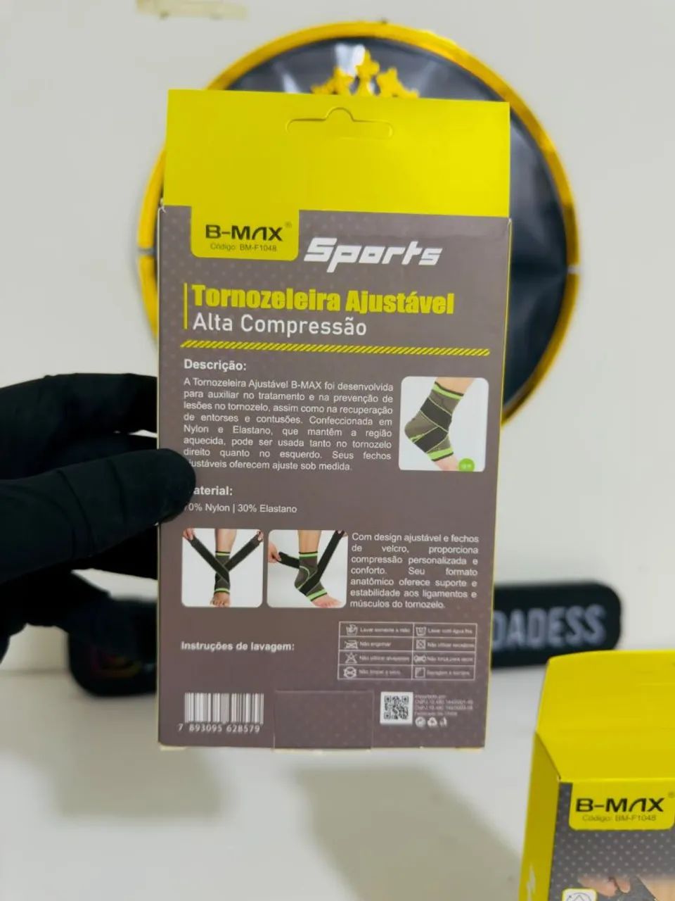 Tornozeleira de alta compreensão  - Foto 3
