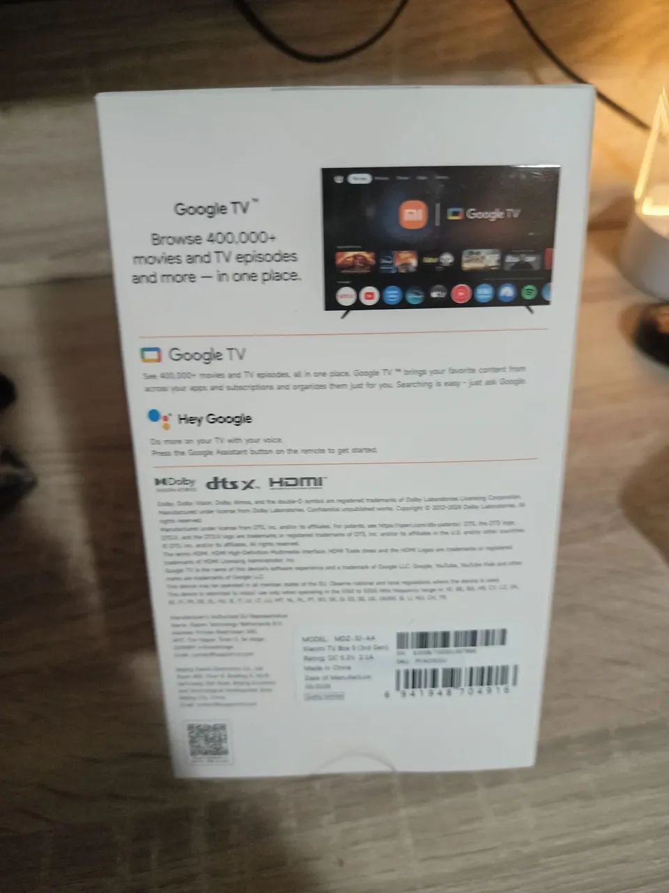 Mi Box S 4K 3ª Geração - Original e Perfeita - Foto 2