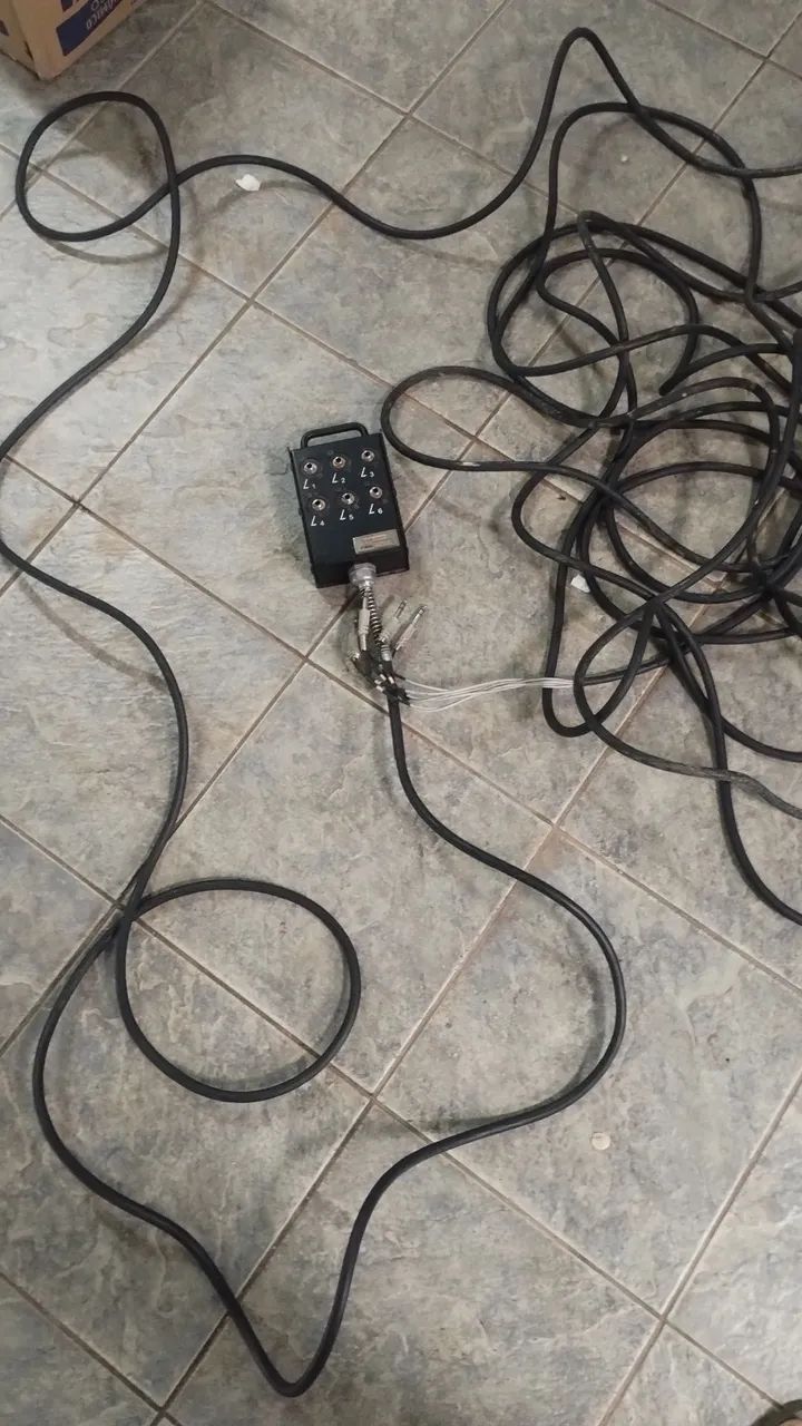 Medusa 6 vias com 20 mt