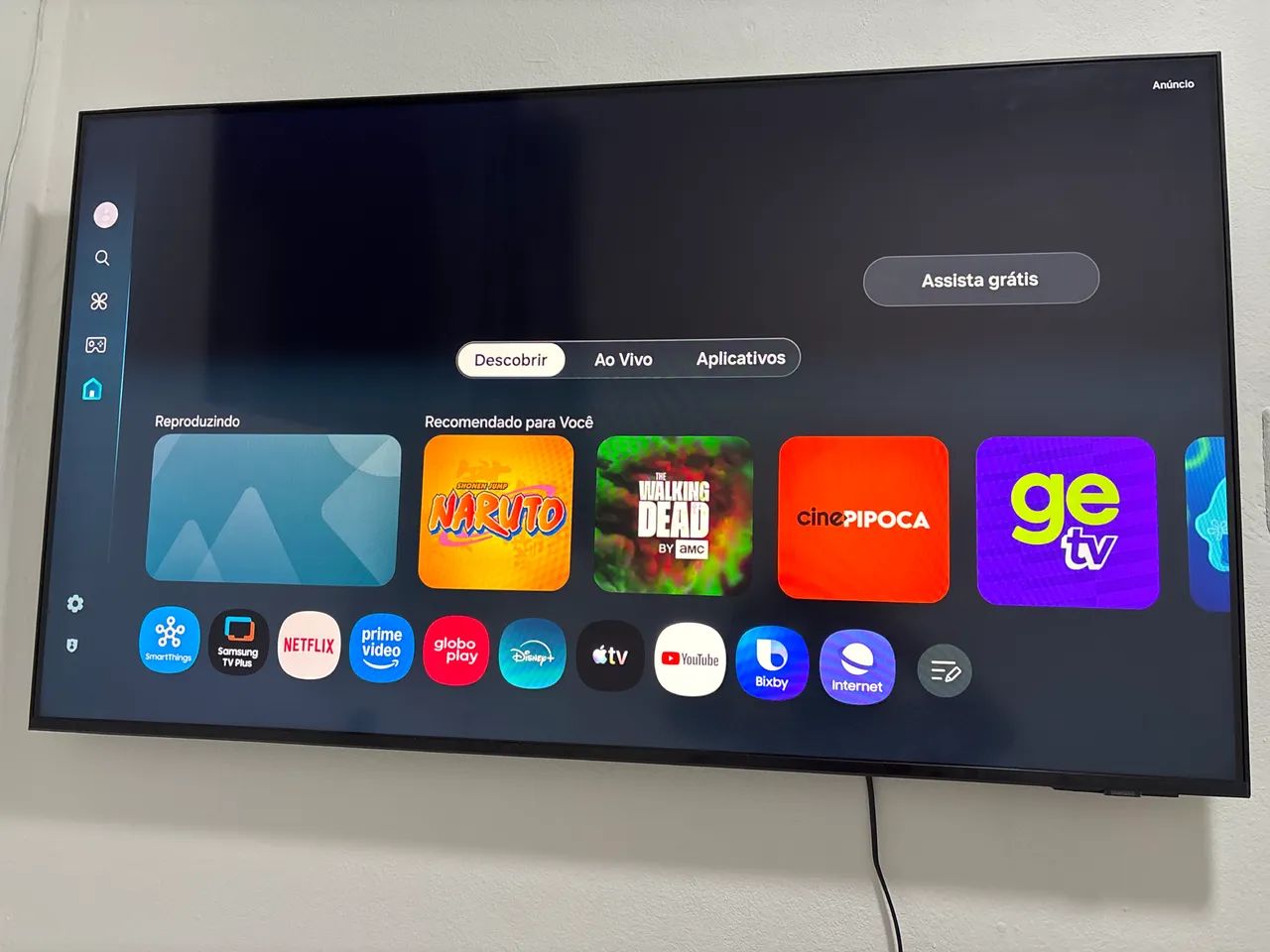 Televisão Samsung Crystal 50 Polegadas