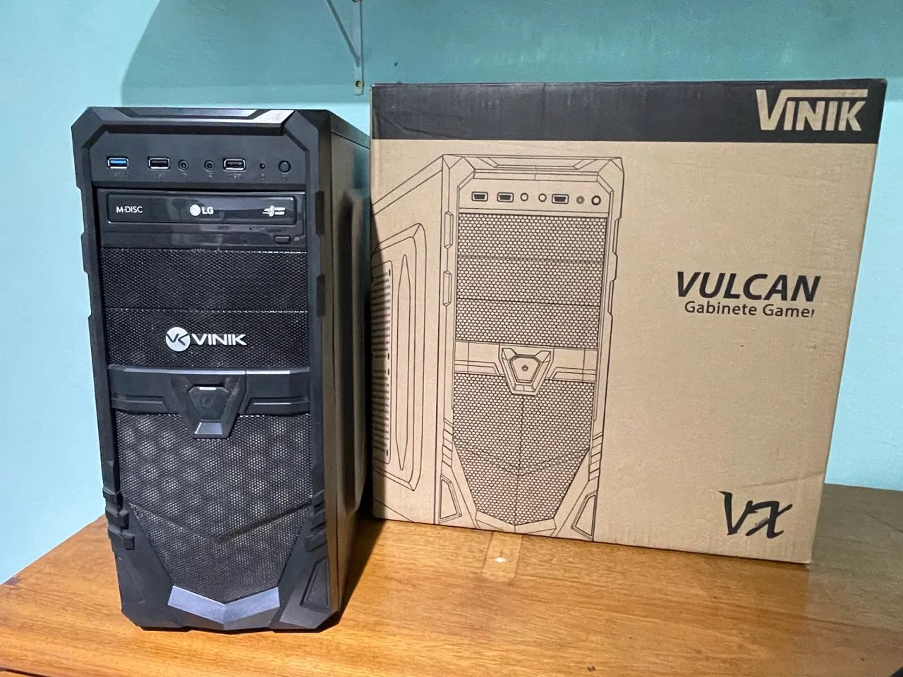 Gabinete Gamer  Vulcan Vinix