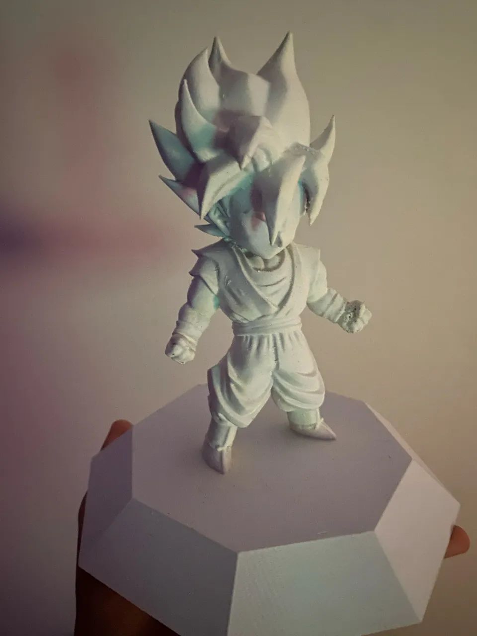ACTION FIGURE GOKU SSJ DRAGON BAL Z 3D - Foto 2