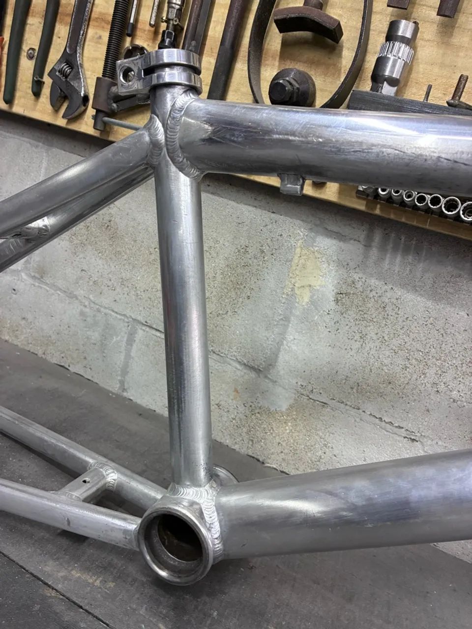 Quadro e garfo BMX Alfameq Eagle  - Foto 4
