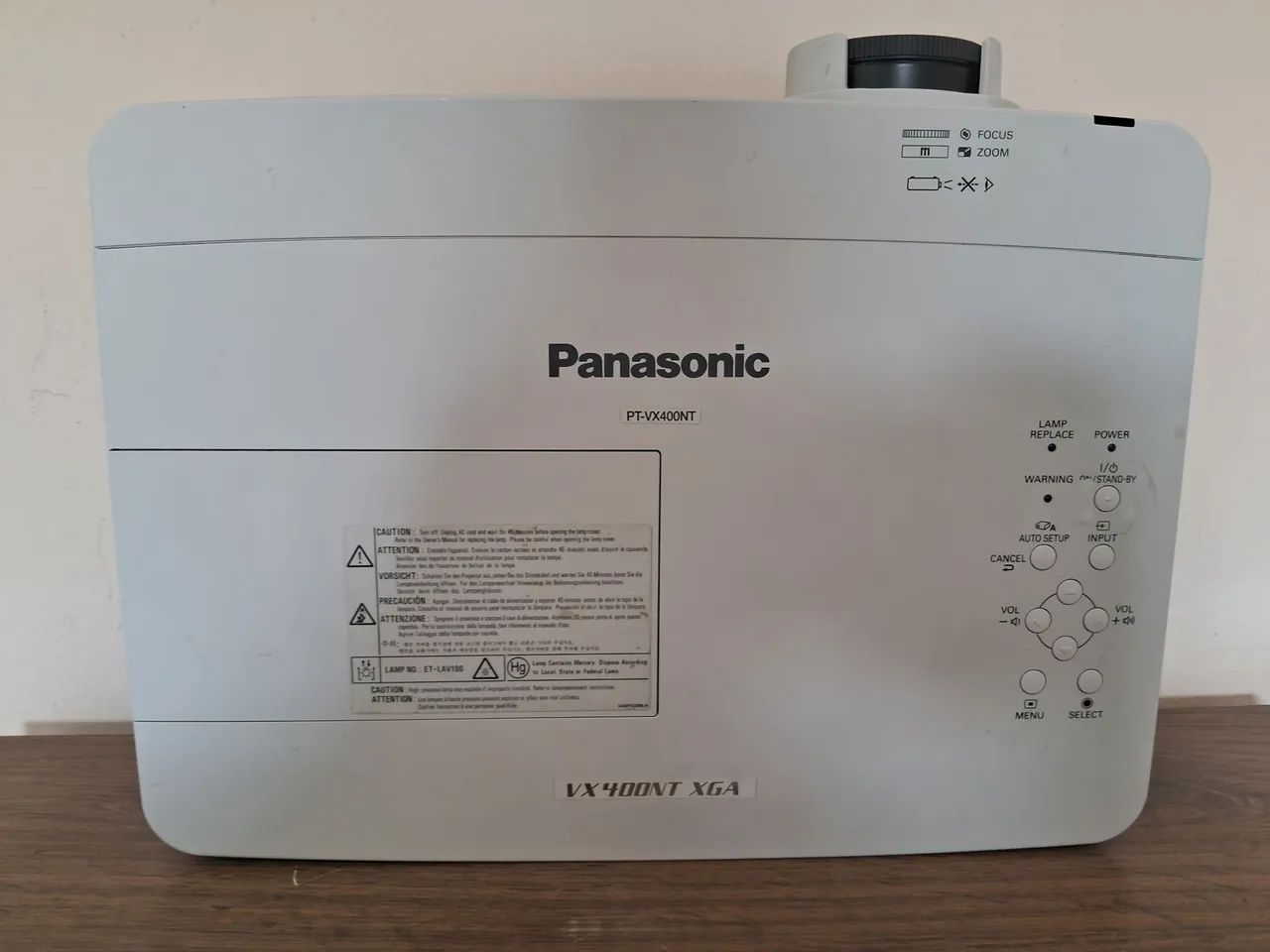 Projetor  Panasonic  VX400NT  - Foto 3