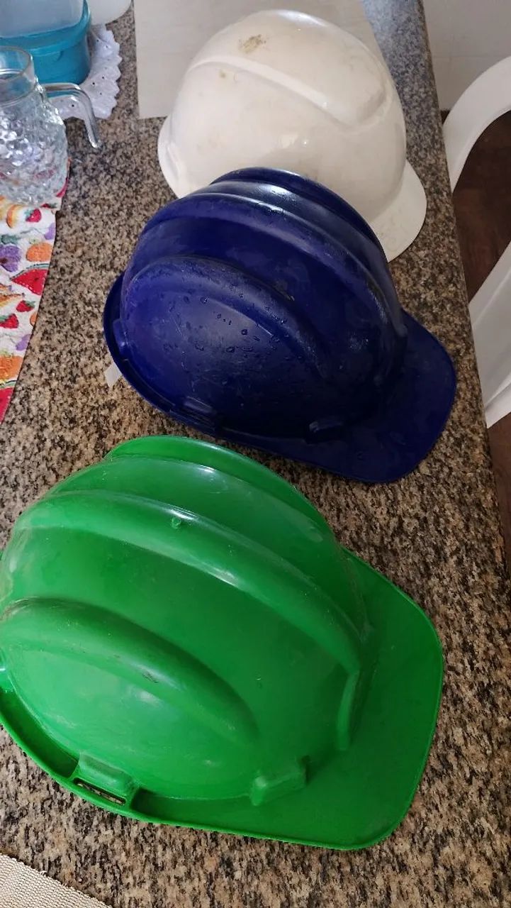 Capacete EPI para obra 