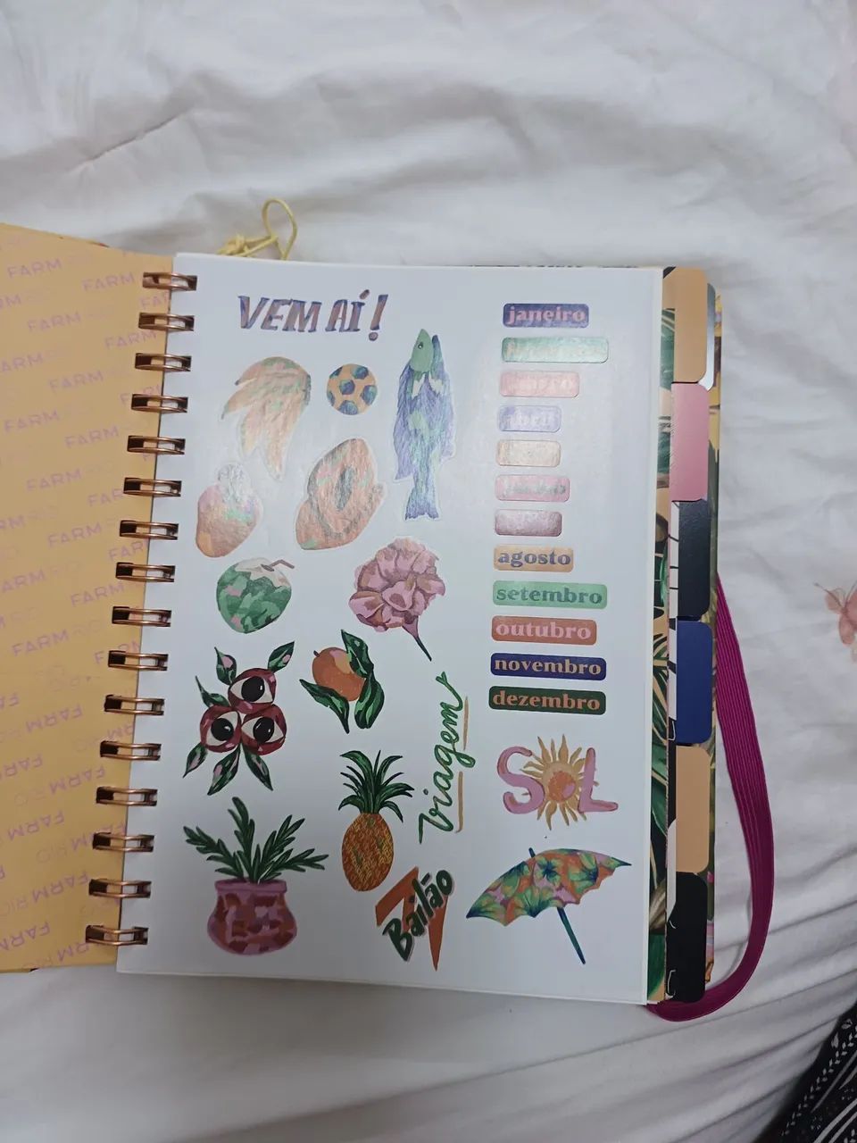 Kit: Planner + kit de canetas FARM - Foto 5