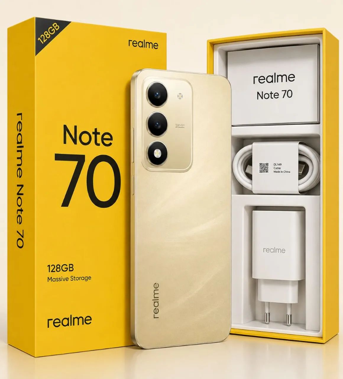 Smartphone Realme note 70 - Celulares e Smartphones - Empresa