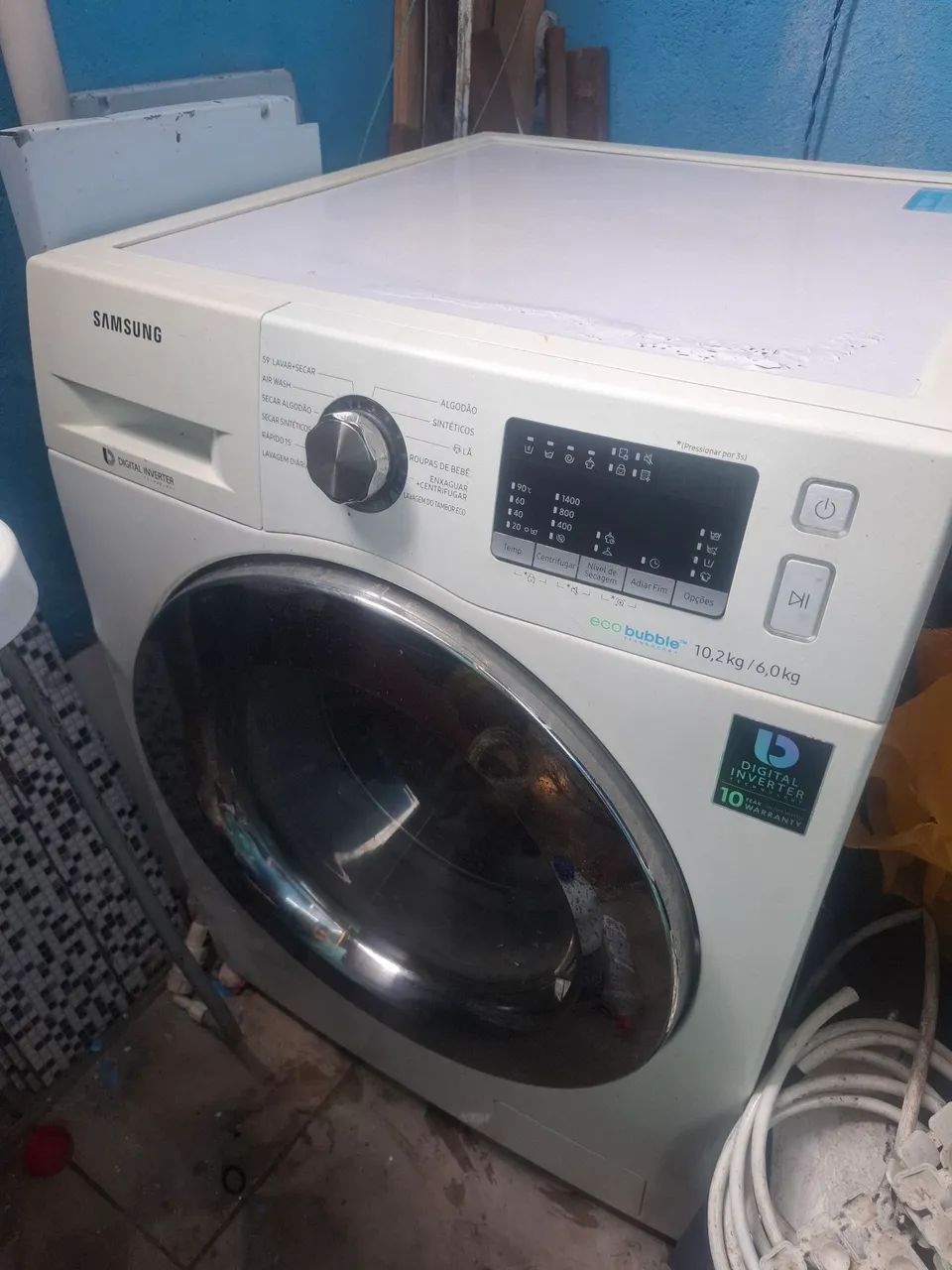 Maquina Lava e Seca Samsung 10,2 kgs