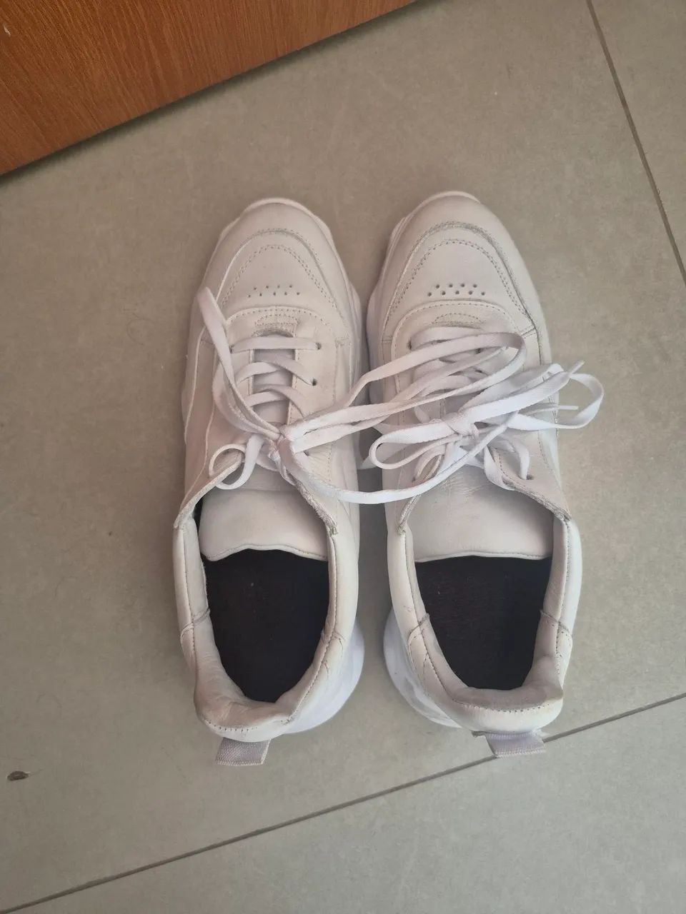 Tênis forze eleva +9cm branco - Foto 2