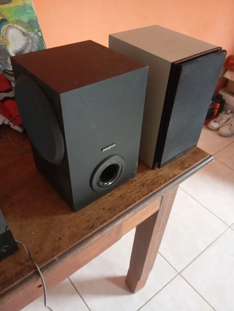3 Caixas de Som Sony com Subwoofer - Foto 3