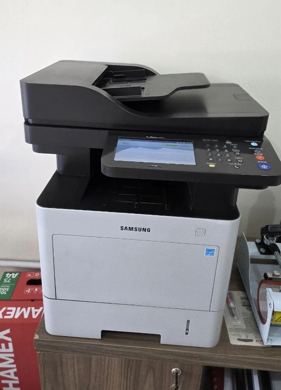 Samsung M4080FX Multifunction Laser Printer, Black and White