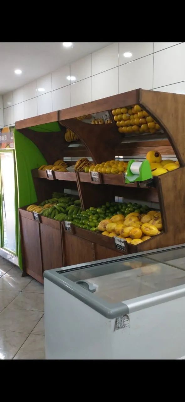 Itens de hortifruti - bancas, caixa, balança, etc - Foto 2