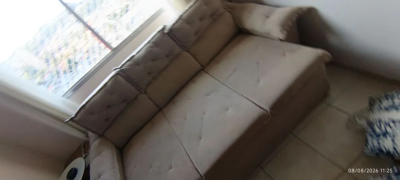Sofá 3 lugares retrátil e reclinável  - Foto 4