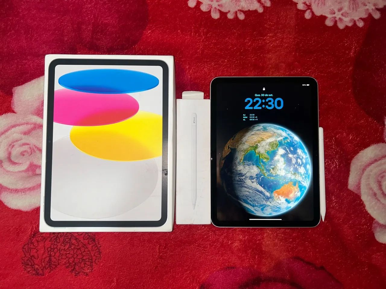 Ipad A16 256gb + Apple Pencil - Tablets e E-Readers - Campo Grande