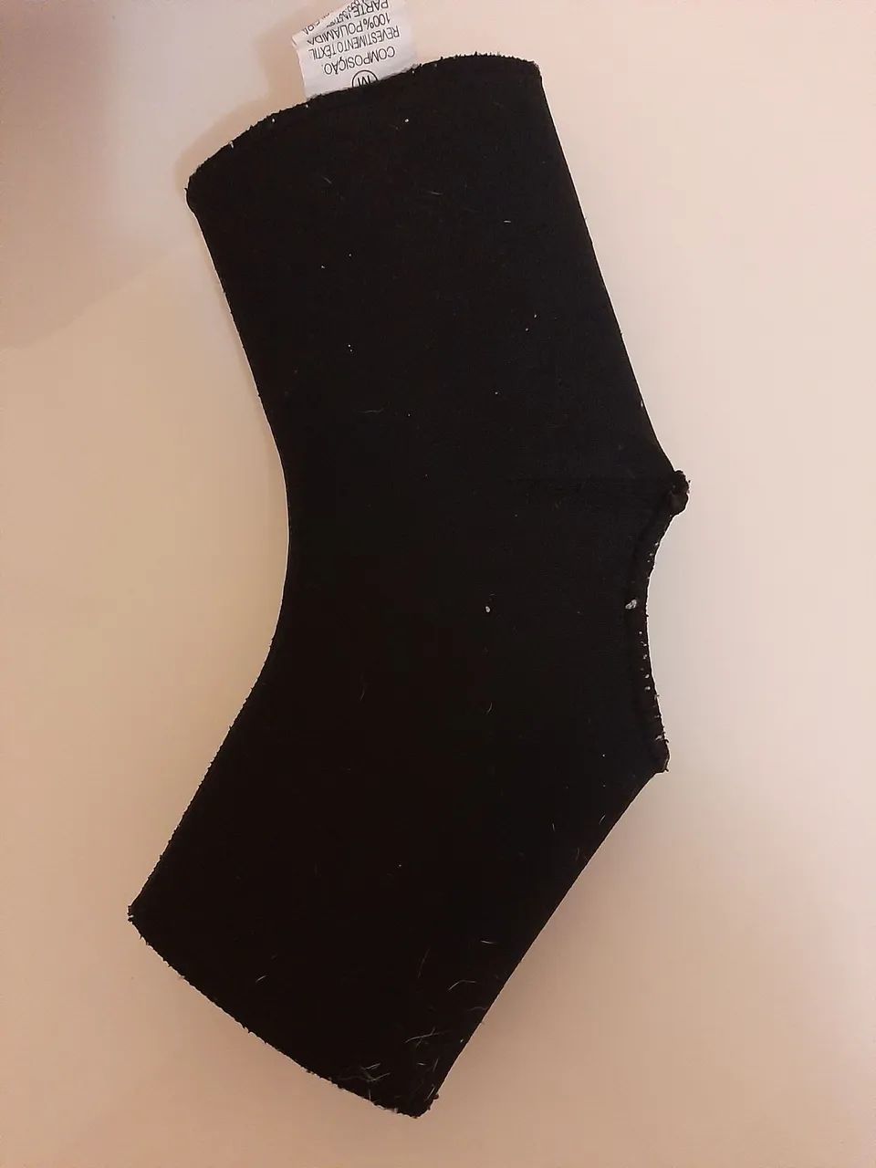 Tornozeleira mercur M preta pé direito esquerdo  - Foto 2