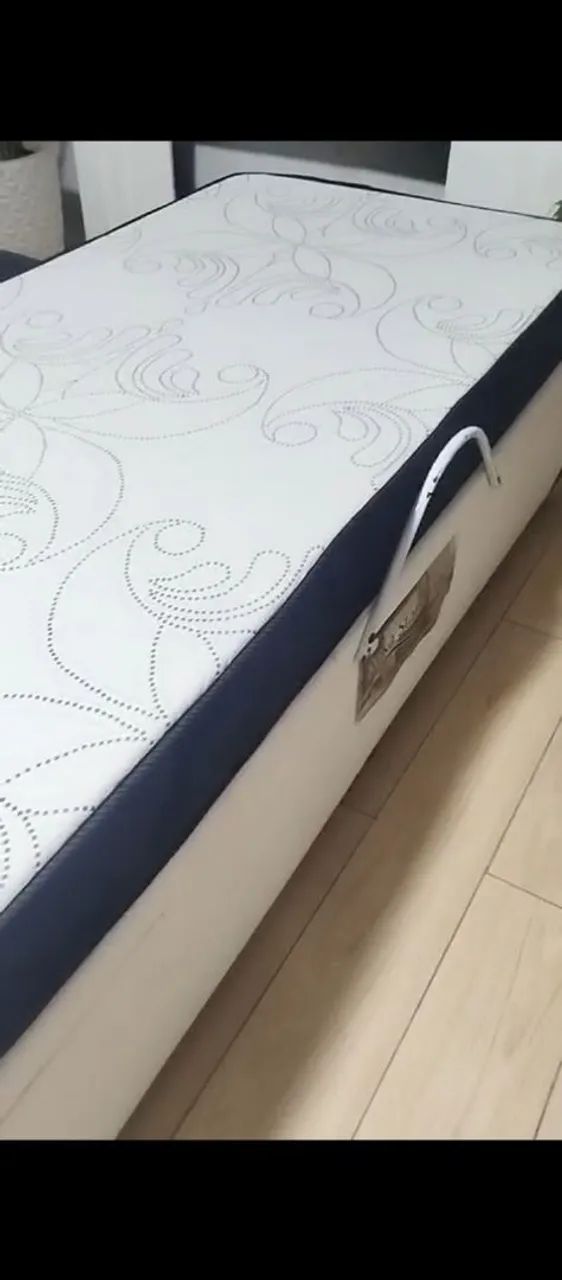 Cama box com colchão D28 17 cm de altura - Foto 4
