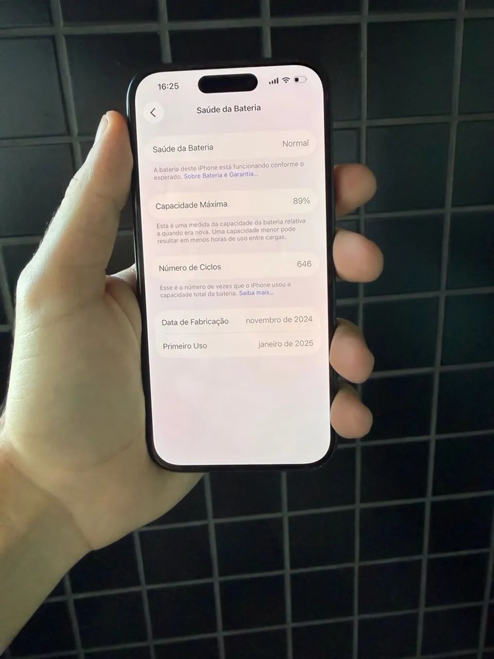 Iphone 15 128 gb com caixa + cabo - Foto 4