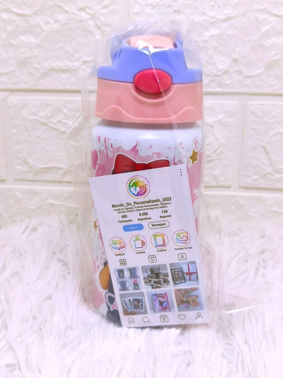 Garrafa Personalizada 500ml - Foto 5