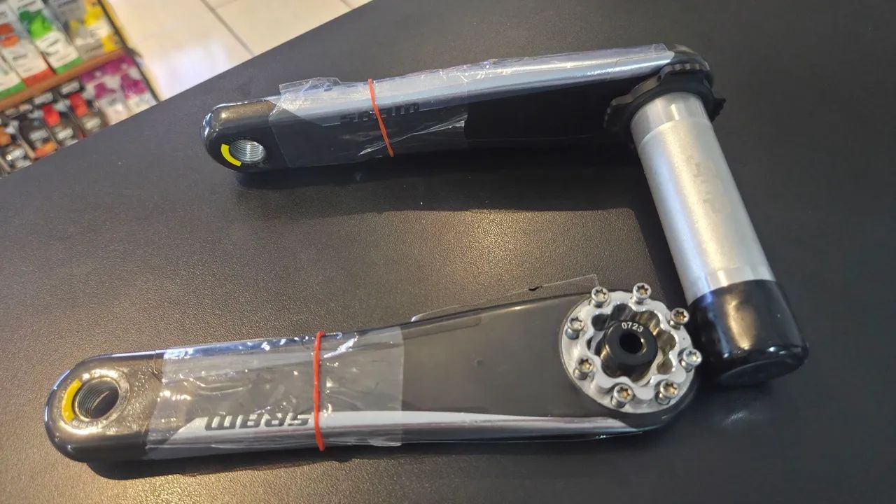 Pedivela Sram RED 175mm NOVO - Foto 3