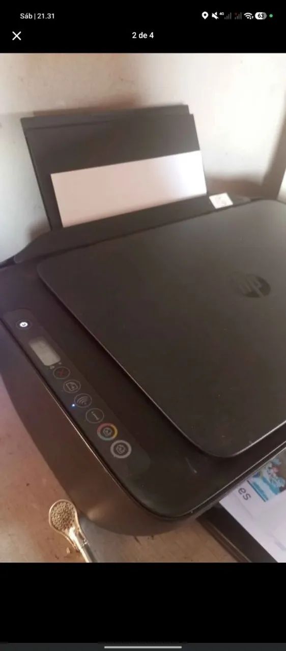 Impressora multifuncional smart Hp 2874 - Foto 2