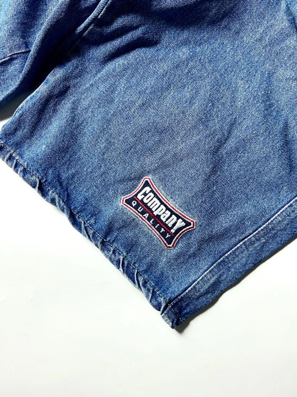 Bermuda jeans carpinteiro vintage G - Foto 4