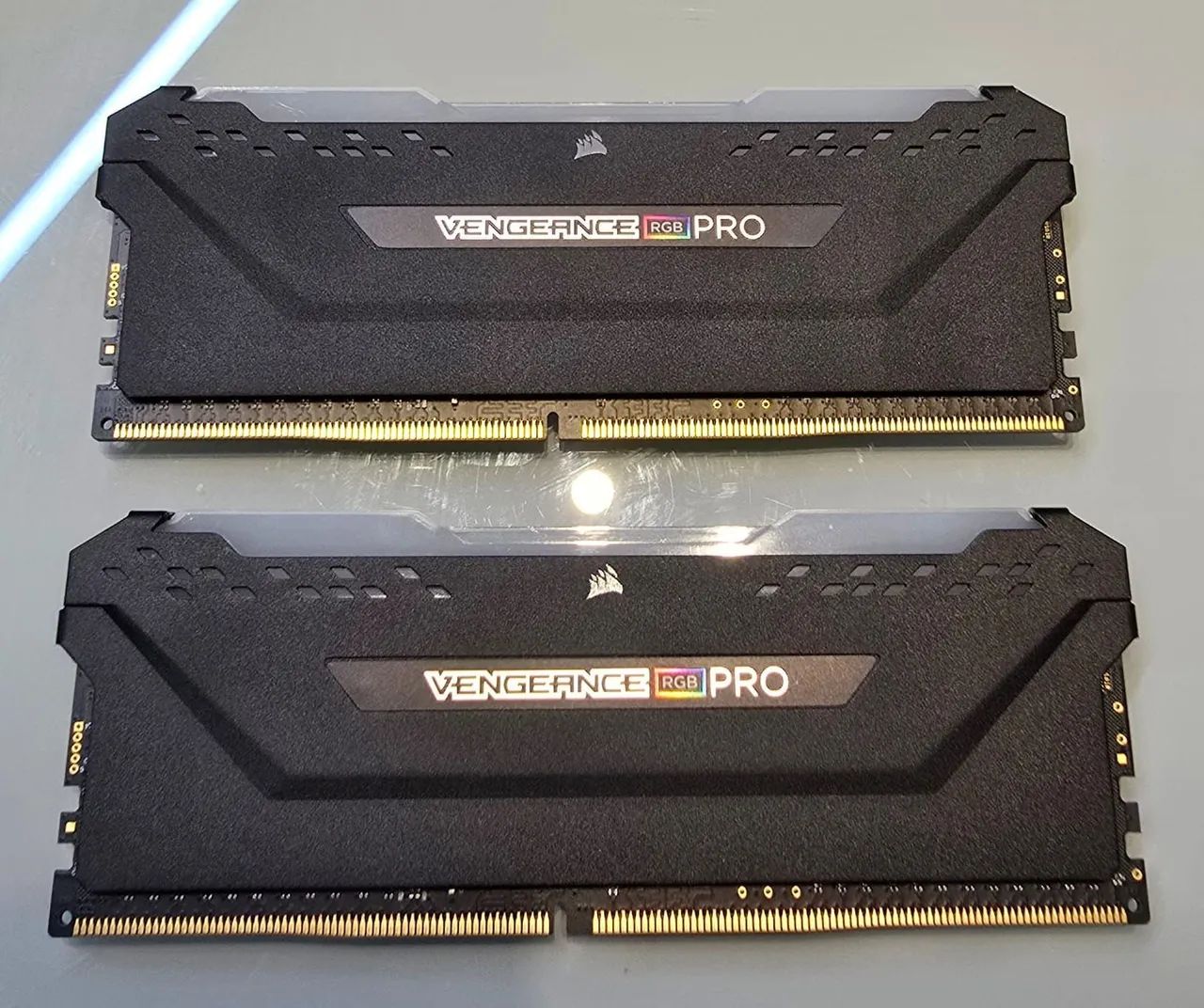 Kit Memória Ram Corsair 16Gb/3600Mhz Vengeance RGB PRO DDr4. - Foto 2