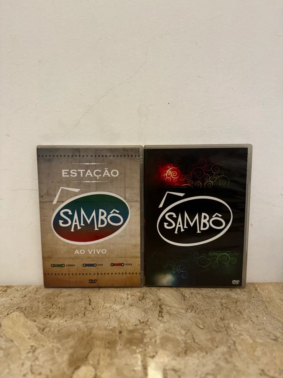 Dvd: Sambo + Estação Ao Vivo - Original Excelente Estado