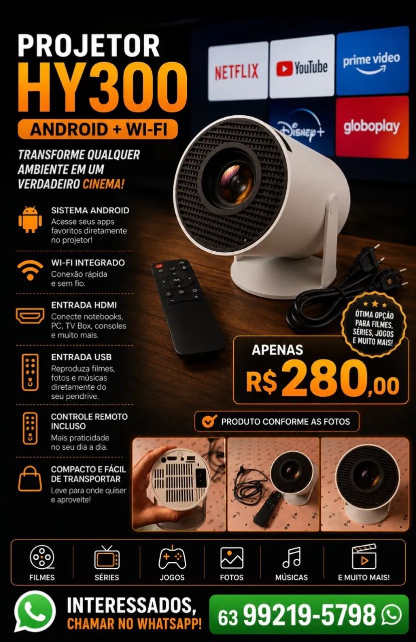 Projetor HY300
