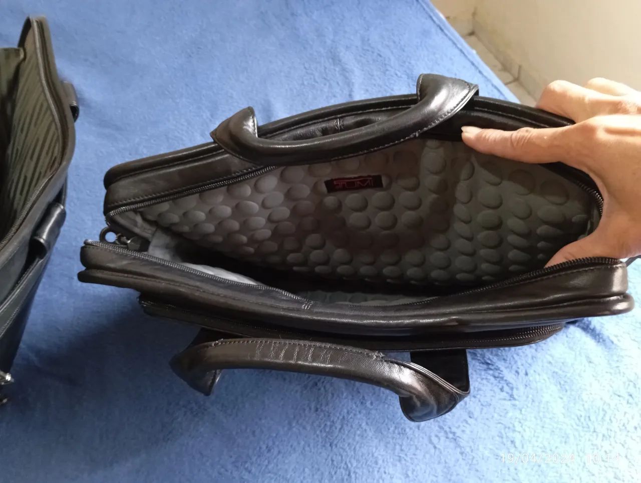 Bolsa executiva de couro legítimo Tumi  - Foto 5