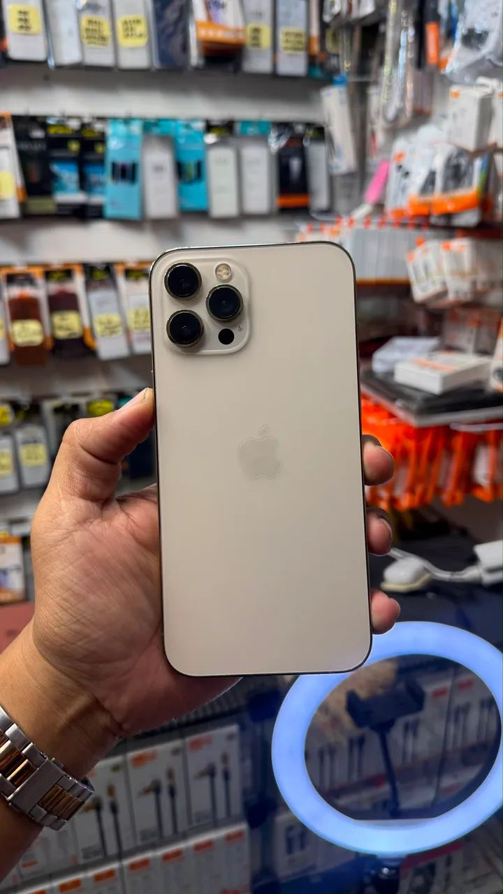 iPhone 12 Pro MAX dourado 128gb ?