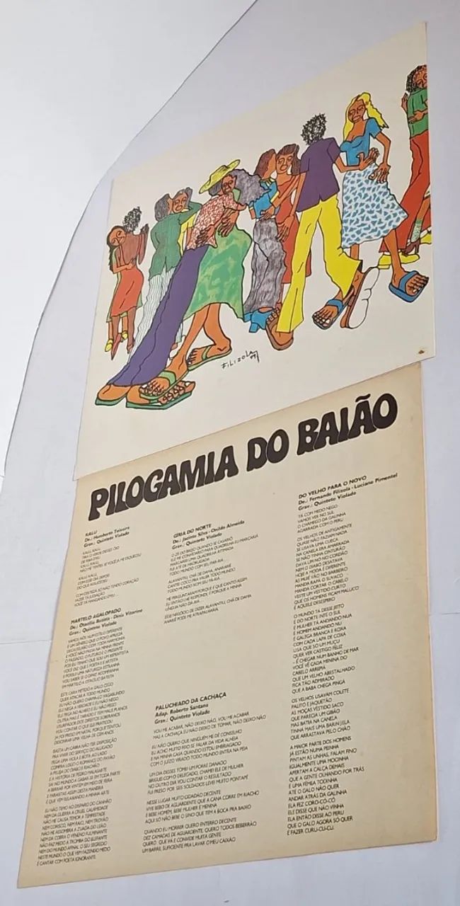 Vinil LP Quinteto Violado Pilogamia do Baião  - Foto 5
