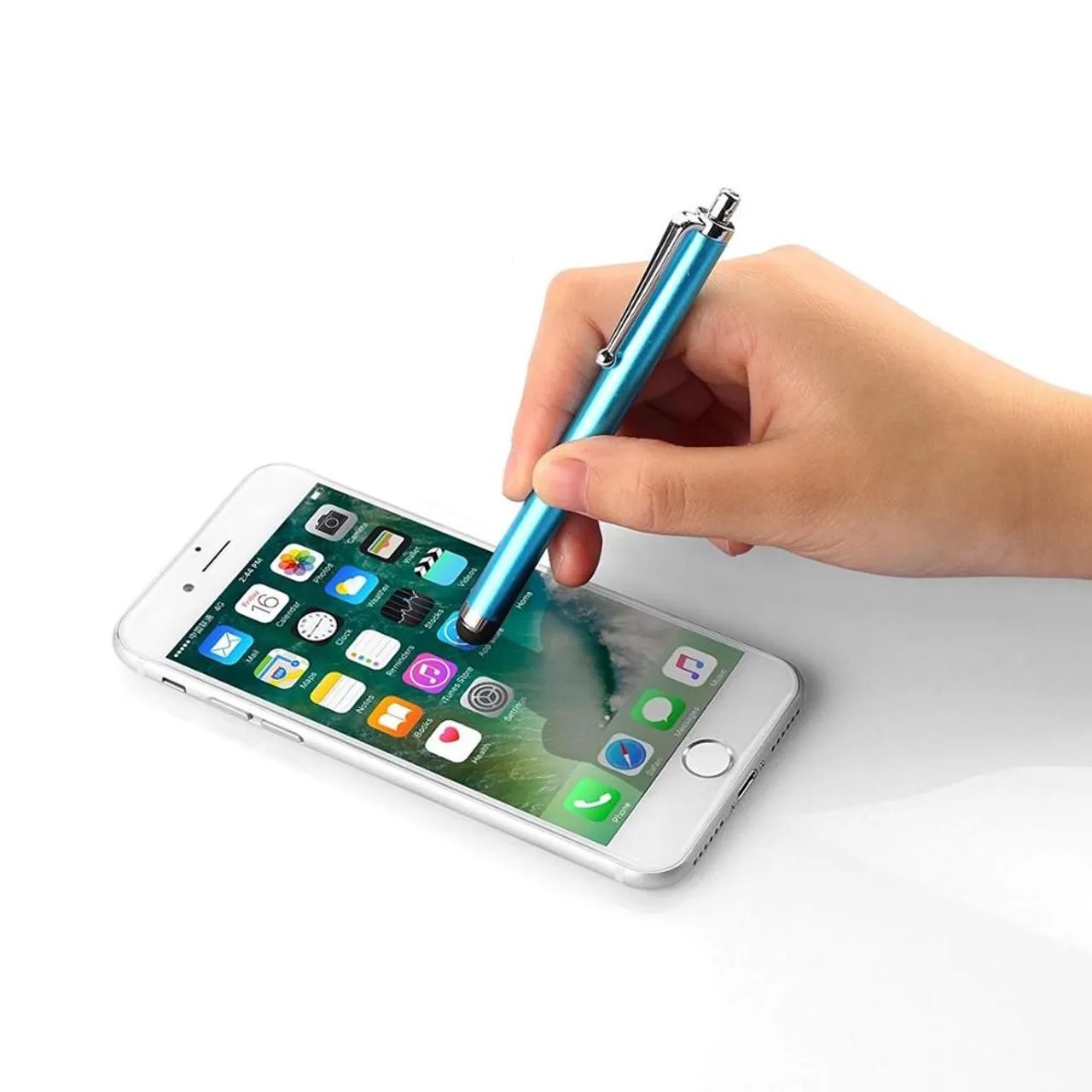 Caneta pen Touchscreen para tablet e Celular - 10 Cores Vibrantes touch - Foto 3